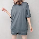 チャコール | UPF50+ 5分袖 Tシャツ ラッシュガード レディース | FashionBerry