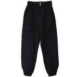 ブラック | ナイロンカーゴパンツ | FashionBerry