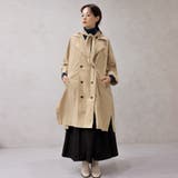 撥水加工2WAYフード取り外しトレンチコート | FashionBerry | 詳細画像11 