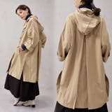 撥水加工2WAYフード取り外しトレンチコート | FashionBerry | 詳細画像12 