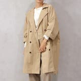 撥水加工2WAYフード取り外しトレンチコート | FashionBerry | 詳細画像18 