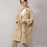 撥水加工2WAYフード取り外しトレンチコート | FashionBerry | 詳細画像4 