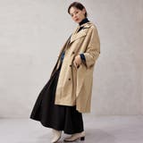 撥水加工2WAYフード取り外しトレンチコート | FashionBerry | 詳細画像8 