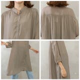 ギャザーシャツワンピース | FashionBerry | 詳細画像19