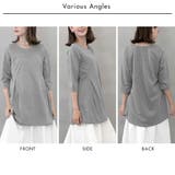 タックフレアAラインチュニックワンピース | FashionBerry | 詳細画像18