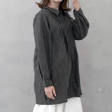 フロントピンタックシャツチュニック | FashionBerry | 詳細画像24
