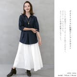 スキッパーシャツチュニック | FashionBerry | 詳細画像11