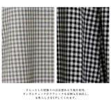 ギンガムチェック切替コクーンデザインワンピース | FashionBerry | 詳細画像17