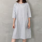 ギンガムチェック切替コクーンデザインワンピース | FashionBerry | 詳細画像22