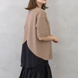 バックフェイクレイヤードチュニック | FashionBerry | 詳細画像23