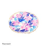 フラワーリゾート  | ラウンドビーチマット タオルケット バスタオル 大判 ラグマット | FashionBerry