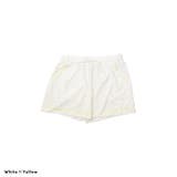 ホワイト×イエロー | ラッシュガード レディース バイカラーショートパンツ UVカット | FashionBerry