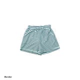 ボーダー | プリント ラッシュガード レディース ショートパンツ UVカット | FashionBerry