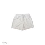 ペイズリーホワイト | プリント ラッシュガード レディース ショートパンツ UVカット | FashionBerry