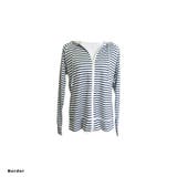 ボーダー | レディース 柄ラフラッシュガード UVカット | FashionBerry