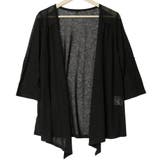 リネン混 スクエアカラートッパーカーディガン | FashionBerry | 詳細画像21