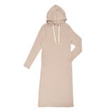 モカ | 裏毛スウェットワンピース ルームウェア レディース | FashionBerry