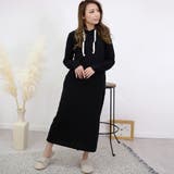 裏毛スウェットワンピース ルームウェア レディース | FashionBerry | 詳細画像3 