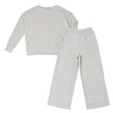 杢グレー | ルームウェア ダンボールニット ワイドパンツ | FashionBerry