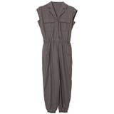 チャコール | カーゴポケットジャンプスーツ | FashionBerry