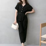 フロントボタンジャンプスーツ | FashionBerry | 詳細画像23