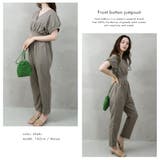フロントボタンジャンプスーツ | FashionBerry | 詳細画像8