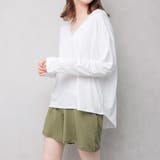 オフ×カーキ | UPF50+ ラッシュガードセットアップ レディース | FashionBerry