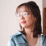 ボストンメタルメガネ メタルフレーム 伊達メガネ WEB限定アイテム | FashionBerry | 詳細画像15