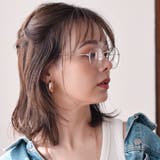 ボストンメタルメガネ メタルフレーム 伊達メガネ WEB限定アイテム | FashionBerry | 詳細画像27