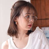 ボストンメタルメガネ メタルフレーム 伊達メガネ WEB限定アイテム | FashionBerry | 詳細画像4