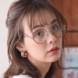 COL.1 ブラック(七宝)/クリア | ボストンメタルメガネ メタルフレーム 伊達メガネ WEB限定アイテム | FashionBerry