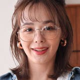 COL.29 ベージュ(七宝)/クリア | ボストンメタルメガネ メタルフレーム 伊達メガネ WEB限定アイテム | FashionBerry