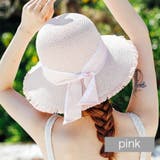 ピンク | フリンジストローハット 2023 SS | fashion box