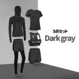 ダークグレー | ５点セット！ロゴ入りスポーツウェア 2023 SS | fashion box 