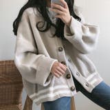 ベージュ | 華奢見せニットカーディガン 2023 SS | fashion box