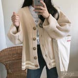 華奢見せニットカーディガン 2023 SS | fashion box | 詳細画像13