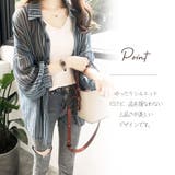 シースルーストライプシャツ 2023 SS | fashion box | 詳細画像10