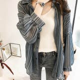 シースルーストライプシャツ 2023 SS | fashion box | 詳細画像15