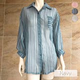 シースルーストライプシャツ 2023 SS | fashion box | 詳細画像2