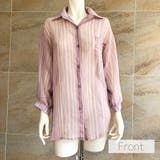 シースルーストライプシャツ 2023 SS | fashion box | 詳細画像5