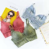 ノンワイヤー 総レース ブラショーツセット | fashion box  | 詳細画像15 
