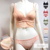 ノンワイヤー 総レース ブラショーツセット | fashion box  | 詳細画像6 