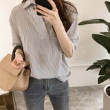 スキッパーストライプシャツ 2023 SS | fashion box | 詳細画像14