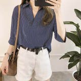 スキッパーストライプシャツ 2023 SS | fashion box | 詳細画像4