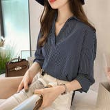 スキッパーストライプシャツ 2023 SS | fashion box | 詳細画像7