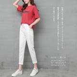 綿麻イージーパンツ 2023 AW | fashion box | 詳細画像12