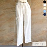 綿麻イージーパンツ 2023 AW | fashion box | 詳細画像3