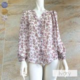 小花柄 シフォン ブラウス | fashion box | 詳細画像18