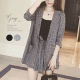 グレー | フォーマルジャケットセットアップ 2023 SS | fashion box