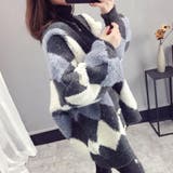 アーガイルニットカーディガン 2023 SS | fashion box | 詳細画像19